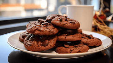 Gluten-Free Double Chocolate Chunk Cookies